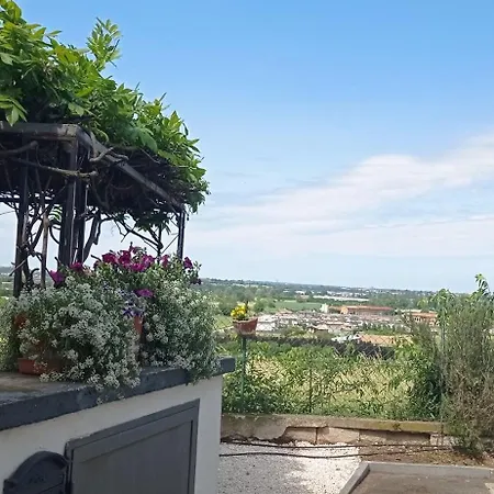 Casa Alice, In Collina Con Panorama Лонато